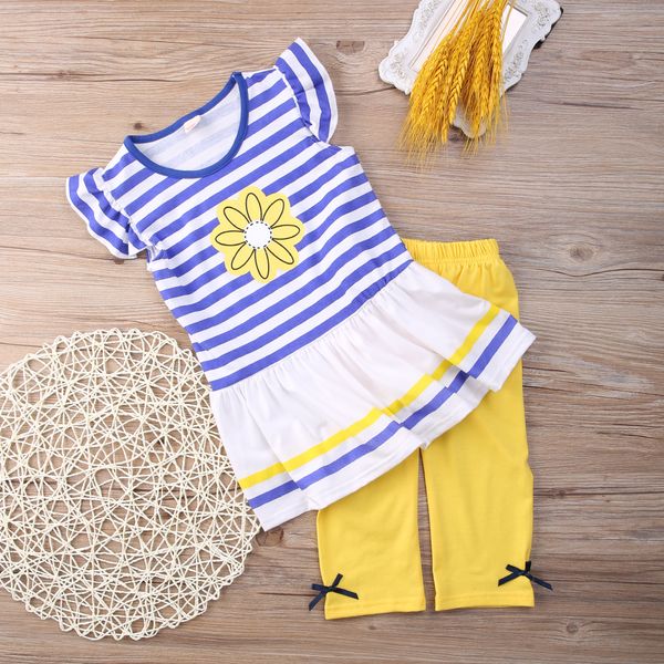 emmababy summer toddler baby girl clothes sleeveless striped ruffle short pants 2pcs outfits clothes summer, White
emmababy summer toddler baby girl clothes sleeveless striped ruffle short pants 2pcs outfits clothes summer, White