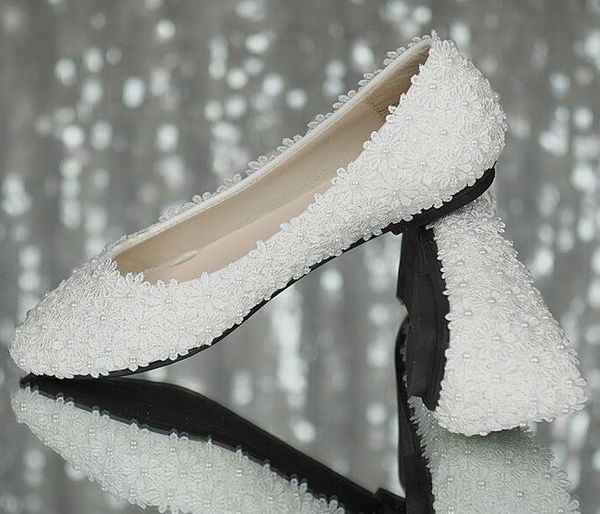plus size 41 42 43 womens white lace pearls bridal wedding shoes bride full lc flower handmade ladies party dinner proms flats, Black
plus size 41 42 43 womens white lace pearls bridal wedding shoes bride full lc flower handmade ladies party dinner proms flats, Black