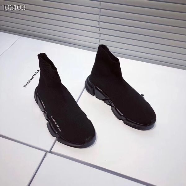 Luxury fa hion knitting ock hoe de igner neaker peed flat trainer hoe men women ca ual tretch ock boot with original box, Black
Luxury fa hion knitting ock hoe de igner neaker peed flat trainer hoe men women ca ual tretch ock boot with original box, Black