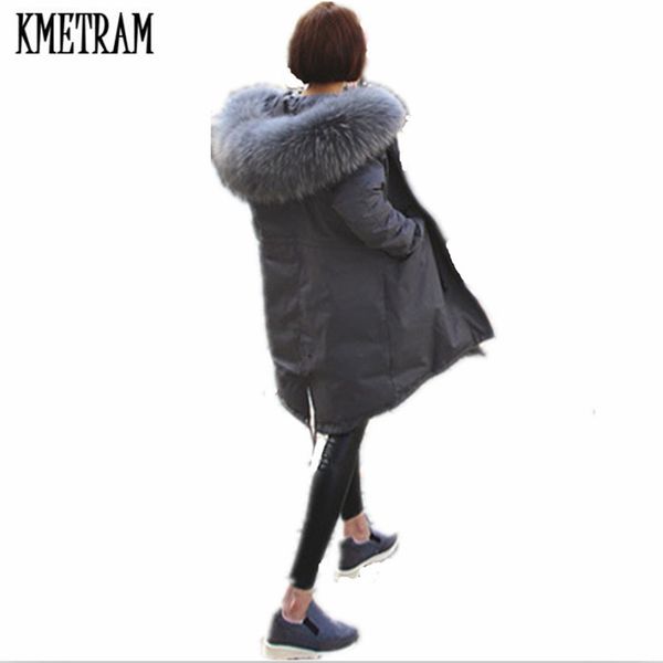 kmetram winter jacket women large fur collar down wadded jacket female cotton-padded jackets thickening jaquetas feminino hh256, Tan;black
kmetram winter jacket women large fur collar down wadded jacket female cotton-padded jackets thickening jaquetas feminino hh256, Tan;black