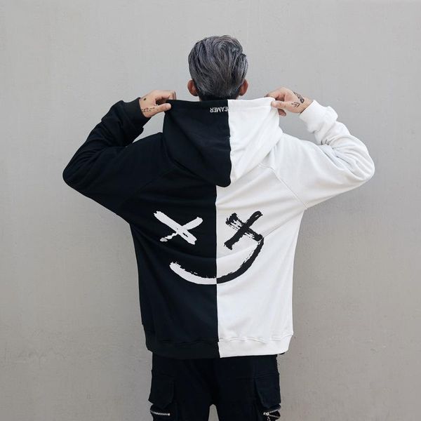 dj marshmello граффити дьявол черный и белый шить кофты мужчины / женщины хип-хоп bboy свободные пара толстовка куртка прилив, Black
dj marshmello граффити дьявол черный и белый шить кофты мужчины / женщины хип-хоп bboy свободные пара толстовка куртка прилив, Black