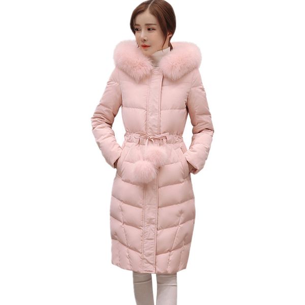 winter women hooded coat fur collar thicken warm long jacket femme elegant plus size slim outerwear parka ladies coats q603, Black
winter women hooded coat fur collar thicken warm long jacket femme elegant plus size slim outerwear parka ladies coats q603, Black