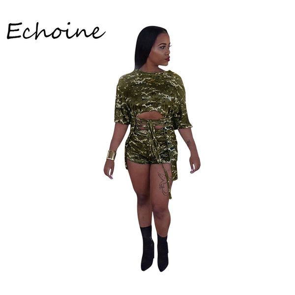 2020 casual women two pieces set camouflage bandage o-neck half sleeve crop + short pants tracksuit women sportwear, White
2020 casual women two pieces set camouflage bandage o-neck half sleeve crop + short pants tracksuit women sportwear, White