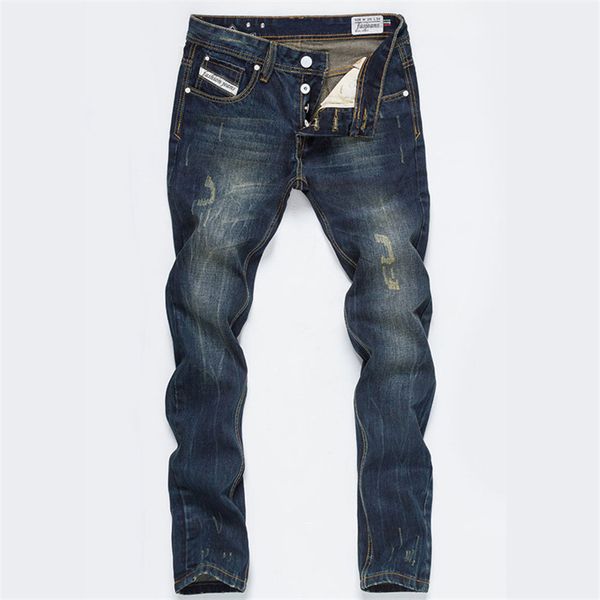vintage mens straight jeans button pocket designer mens pants fashion distrressed washed teenagers jeans male clothing, Blue
vintage mens straight jeans button pocket designer mens pants fashion distrressed washed teenagers jeans male clothing, Blue