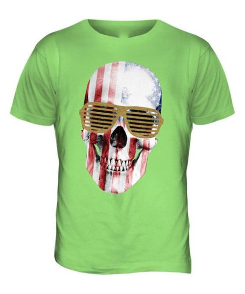 stars and stripes skull printed t-shirt with glitter glasses fashion swag streetwear funny tee shirt, White;black
stars and stripes skull printed t-shirt with glitter glasses fashion swag streetwear funny tee shirt, White;black