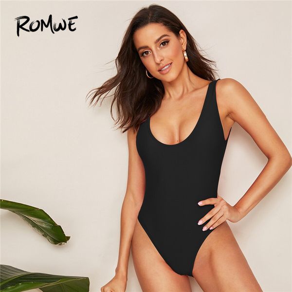 sport low back solid one piece swimsuit women summer swim suits stretchy black neon green white bathing suit monokini, White;black
sport low back solid one piece swimsuit women summer swim suits stretchy black neon green white bathing suit monokini, White;black