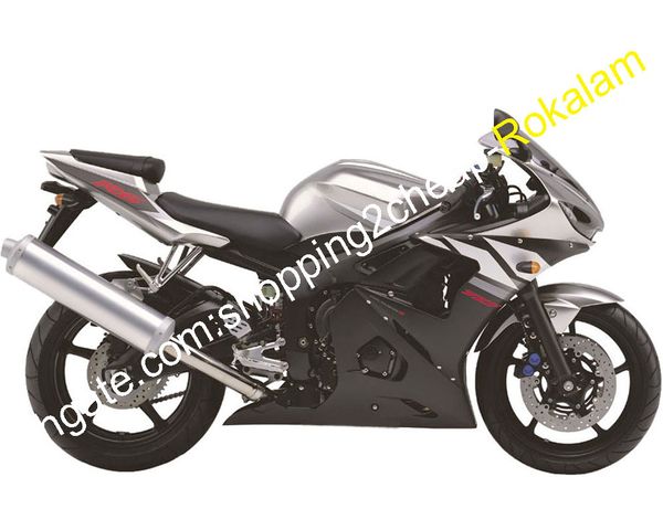 custom fairing for yamaha yzf600 yzf 600 r6 2003 2004 03 04 yzf600r bodywork motorcycle fairings sliver black (injection molding)
custom fairing for yamaha yzf600 yzf 600 r6 2003 2004 03 04 yzf600r bodywork motorcycle fairings sliver black (injection molding)