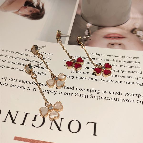 2020 new elegant fashion black white banquet evening dress date gold fashion red heart shape earring for women party present, Golden;silver
2020 new elegant fashion black white banquet evening dress date gold fashion red heart shape earring for women party present, Golden;silver