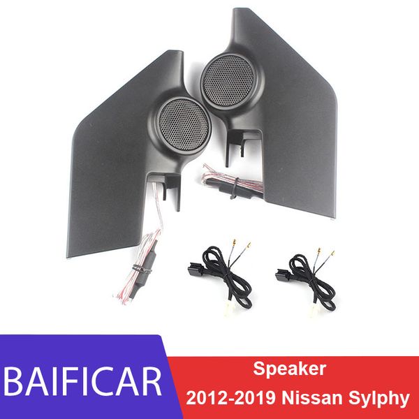 baificar new triangle head speakers car audio trumpet door trim tweeter for 2012-2020 sylphy
