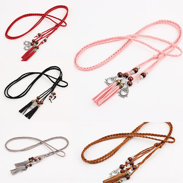 waist rope women's fine pendant formal dress decoration handmade woven tail waist chain knot all-match dress pendant, Black;brown
waist rope women's fine pendant formal dress decoration handmade woven tail waist chain knot all-match dress pendant, Black;brown