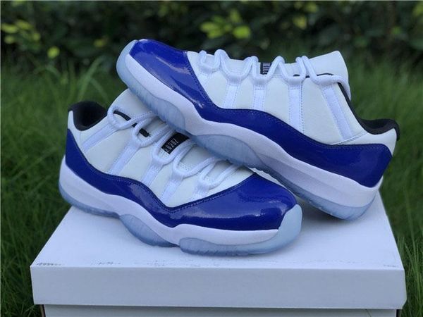 2020 release air authentic 11 low wmns concord basketball shoes 11s men women white black retro athletic sneakers with box av2187-160
2020 release air authentic 11 low wmns concord basketball shoes 11s men women white black retro athletic sneakers with box av2187-160