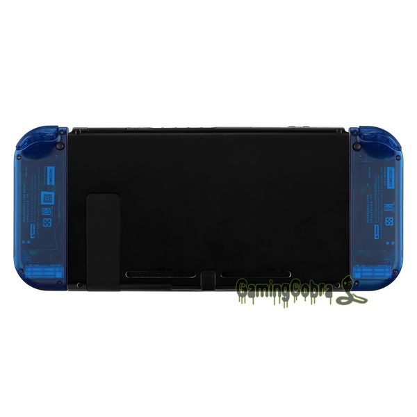custom transparent clear blue housing shell cover with full set buttons for nintendo switch joy-con controller
custom transparent clear blue housing shell cover with full set buttons for nintendo switch joy-con controller