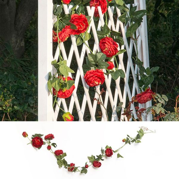 artificial flowers silk faked flower rose vine rattan cane garland wall hanging plant garden party wedding decoration flowers
artificial flowers silk faked flower rose vine rattan cane garland wall hanging plant garden party wedding decoration flowers