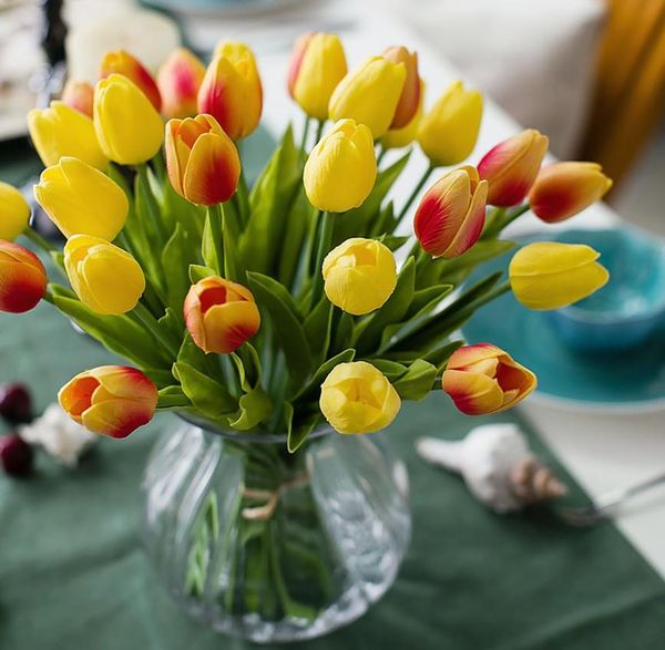50pcs latex tulips artificial pu flower bouquet real touch flowers for home decoration wedding decorative flowers 11 colors option
50pcs latex tulips artificial pu flower bouquet real touch flowers for home decoration wedding decorative flowers 11 colors option
