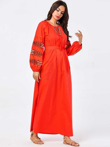 mc209038 arabian large size women's embroidered lace bubble sleeve muslim casual dress pakistani maroc cotton ramadan, Red
mc209038 arabian large size women's embroidered lace bubble sleeve muslim casual dress pakistani maroc cotton ramadan, Red