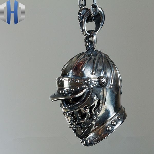 european samurai round table knight undead pendant necklace jewelry 925 sterling silver copper blend welding men
european samurai round table knight undead pendant necklace jewelry 925 sterling silver copper blend welding men