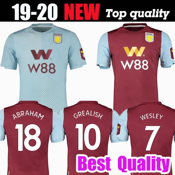 19 20 aston villa soccer jerseys 2019 2020 home away wesley grealish kodja el ghazi chester mcginn targett men kids set football shirts, Black;yellow
19 20 aston villa soccer jerseys 2019 2020 home away wesley grealish kodja el ghazi chester mcginn targett men kids set football shirts, Black;yellow