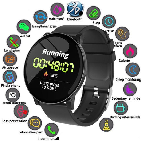 W8 smart watch sports fitness tracker IP67 waterproof smart watch running riding smart bracelet weather fashion ultra-thin
W8 smart watch sports fitness tracker IP67 waterproof smart watch running riding smart bracelet weather fashion ultra-thin