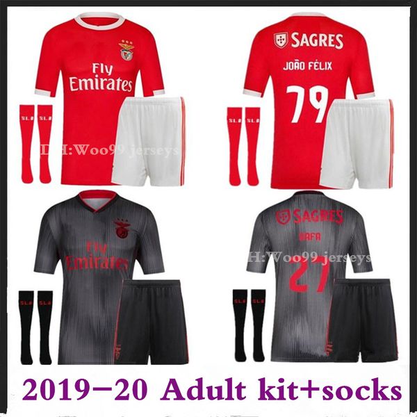 19 20 benfica kit+socks jonas soccer jersey 19 20 home away joao felix rafa pizzi salvio seferovic jonas raul jimenez grimaldo, Black
19 20 benfica kit+socks jonas soccer jersey 19 20 home away joao felix rafa pizzi salvio seferovic jonas raul jimenez grimaldo, Black
