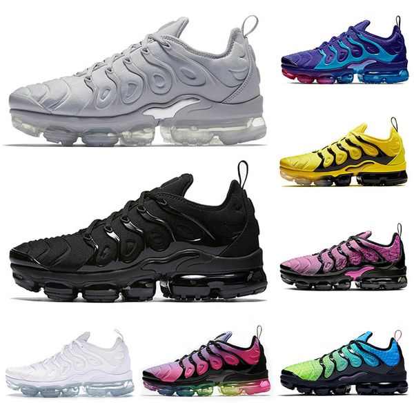 fashion brand sliver tn plus cushions running shoes cool grey triple black white hornets bumblebee hyper violet men women trainers sneaker
fashion brand sliver tn plus cushions running shoes cool grey triple black white hornets bumblebee hyper violet men women trainers sneaker