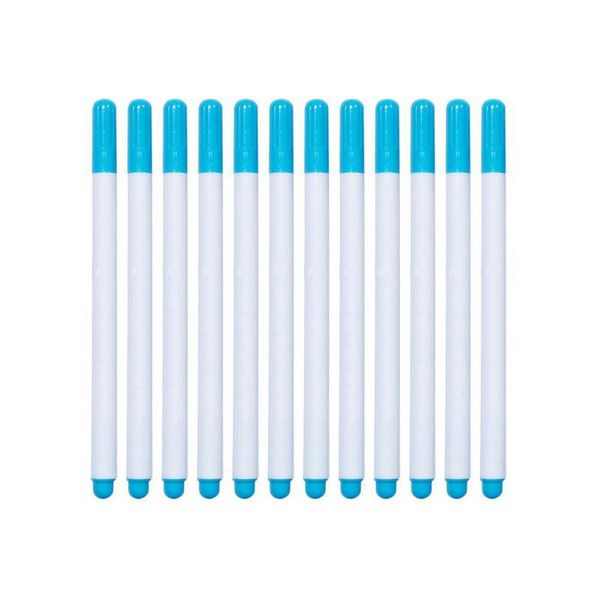 12pcs useful chalk multifunction soluble measuring water erasable pen fabric marker grommet ink diy tailor pencil cross stitch, Black
12pcs useful chalk multifunction soluble measuring water erasable pen fabric marker grommet ink diy tailor pencil cross stitch, Black