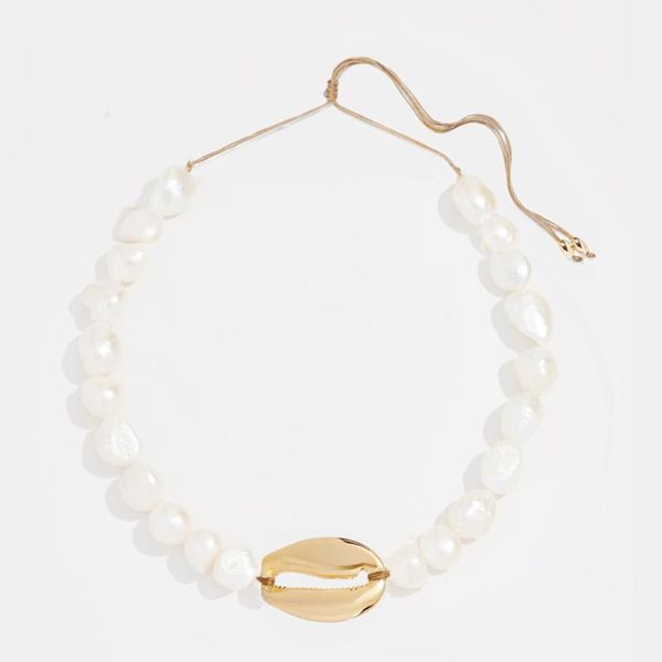 real freshwater pearl boho puka natural shell gold cowrie shell necklace women necklace bijoux collier femme bohemian jewellry, Golden;silver
real freshwater pearl boho puka natural shell gold cowrie shell necklace women necklace bijoux collier femme bohemian jewellry, Golden;silver