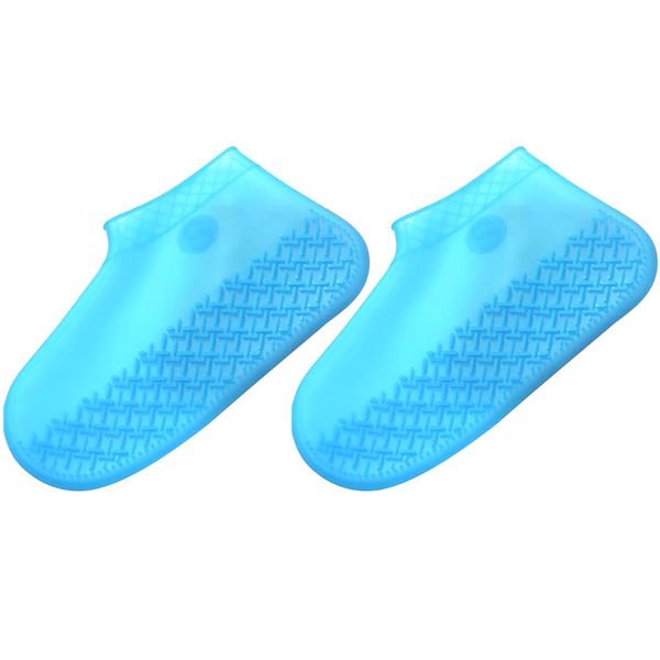 men women shoe cover travel non slip protector thickening waterproof reusable accessories silicone elastic outdoor 1 pair, White;pink
men women shoe cover travel non slip protector thickening waterproof reusable accessories silicone elastic outdoor 1 pair, White;pink