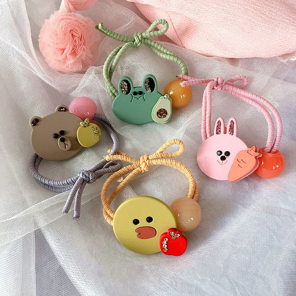 2020 new korea style headdress cartoon cute animal hair rope fruit rubber band for girl children's sweet hair accessories, Slivery;white 
2020 new korea style headdress cartoon cute animal hair rope fruit rubber band for girl children's sweet hair accessories, Slivery;white