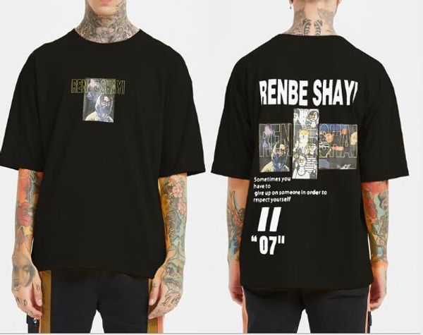 2020 summer trend round neck loose t-shirt european american style cotton casual wild t shirt black white yellow couple t-shirts, White;black
2020 summer trend round neck loose t-shirt european american style cotton casual wild t shirt black white yellow couple t-shirts, White;black