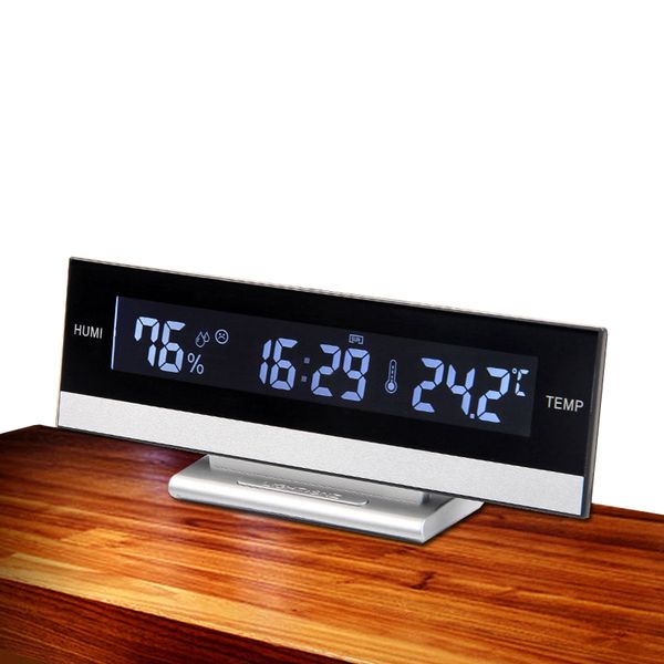 home decorative large lcd display desksnooze alarm clock back light temperature humidity electronic or battery operate
home decorative large lcd display desksnooze alarm clock back light temperature humidity electronic or battery operate