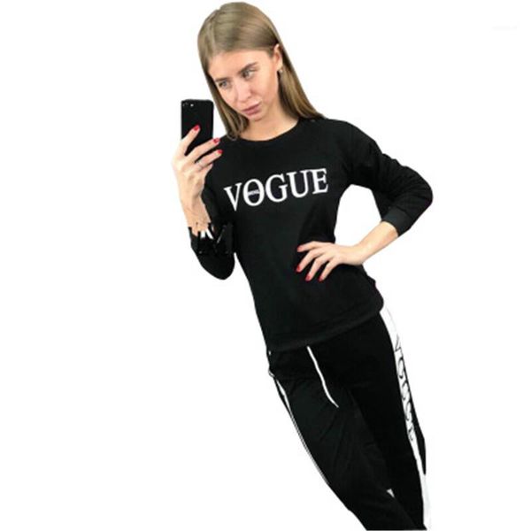 alphabet printing suits new spring autumn female long sleeve two piece sets vogue designer women tracksuits round neck, Gray
alphabet printing suits new spring autumn female long sleeve two piece sets vogue designer women tracksuits round neck, Gray
