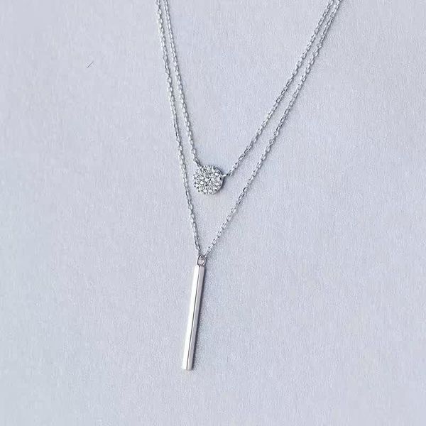 real. 925 sterling silver jewelry multi-layers /double rows lucky bar& crystals cz round pendant "y" lariat necklace gtlx741
real. 925 sterling silver jewelry multi-layers /double rows lucky bar& crystals cz round pendant "y" lariat necklace gtlx741