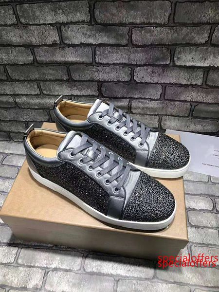 party dress wedding low sneakers shoes rhinestone genuine leather men s star diamond red bottom shoes women casual walking, Black
party dress wedding low sneakers shoes rhinestone genuine leather men s star diamond red bottom shoes women casual walking, Black