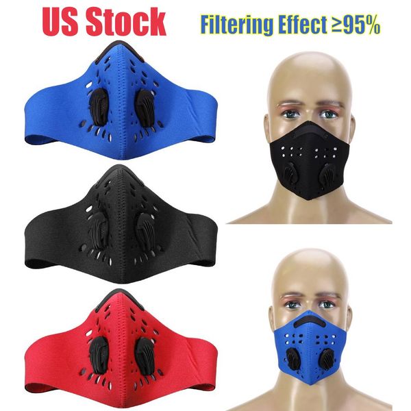 US Stock PM2.5 Filter Two Exhale Valves MTB Bike Cycling Mask Anti-Pollution Mouth-Muffle Sports Mask Dustproof Running Half Face Mask
US Stock PM2.5 Filter Two Exhale Valves MTB Bike Cycling Mask Anti-Pollution Mouth-Muffle Sports Mask Dustproof Running Half Face Mask