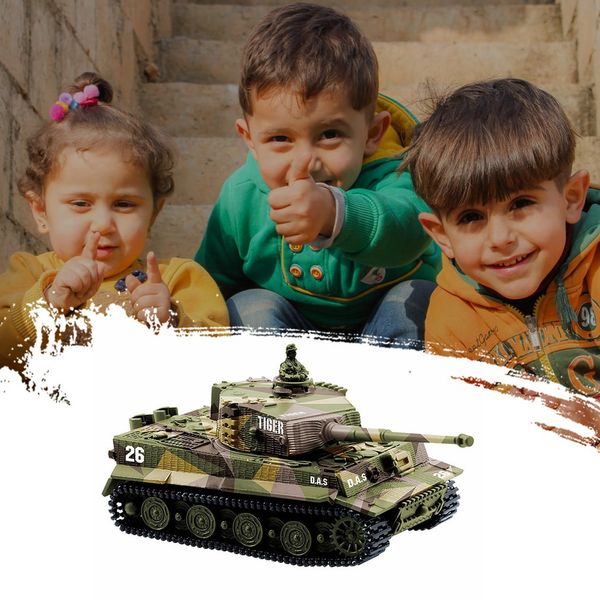german tiger mini remote control tank car charging remote control car toy children's intelligence toys