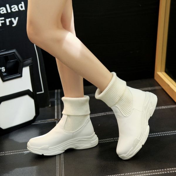 big size 9 10 11 12 boots women shoes ankle boots for women ladies knitted splice sleeve, Black
big size 9 10 11 12 boots women shoes ankle boots for women ladies knitted splice sleeve, Black