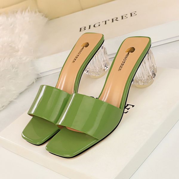 bigtree shoes women outside summer slippers with heels 2019 transparent crystal jelly heels slides fashion peep toe green yellow, Black
bigtree shoes women outside summer slippers with heels 2019 transparent crystal jelly heels slides fashion peep toe green yellow, Black
