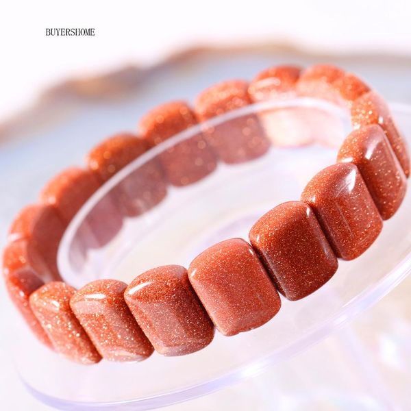 gift for women jewelry handmade bangle cord stretch natural stone rectangular bead gold sandstone bracelet 7" 1pcs h252, Black
gift for women jewelry handmade bangle cord stretch natural stone rectangular bead gold sandstone bracelet 7" 1pcs h252, Black