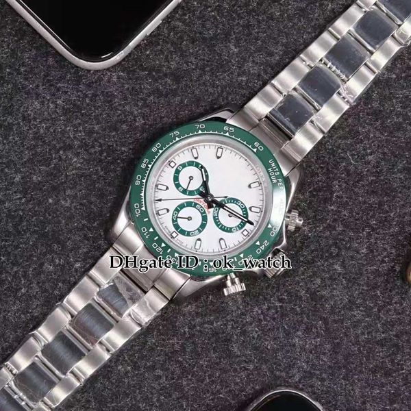 new 40mm asia 2813 movement automatic mens watch 116500 116509 ceramic bezel sapphire gents watches stainless steel hand christmas gifts, Slivery;brown
new 40mm asia 2813 movement automatic mens watch 116500 116509 ceramic bezel sapphire gents watches stainless steel hand christmas gifts, Slivery;brown