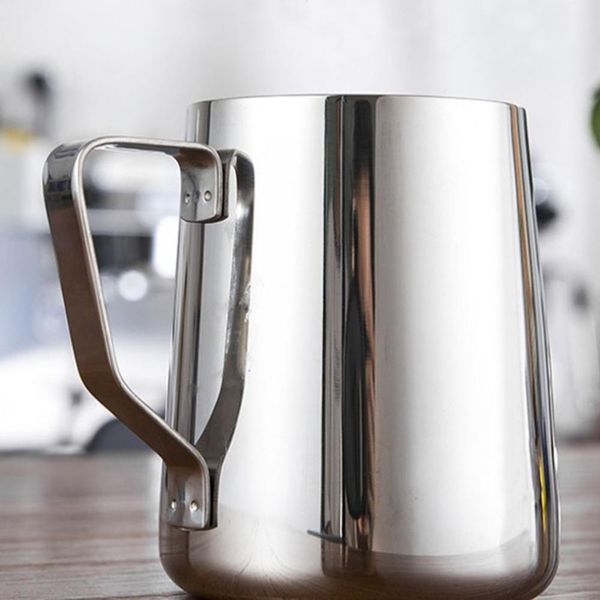 350/600/1000/1500ml milk frothing jug stainless steel espresso coffee milk pitcher latte art milk frother foaming jug cup
350/600/1000/1500ml milk frothing jug stainless steel espresso coffee milk pitcher latte art milk frother foaming jug cup