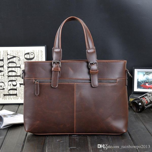 original desig brand korean male bag retro crazy horse leather briefcase classic men's pure leisure business men shoulder messenger bag
original desig brand korean male bag retro crazy horse leather briefcase classic men's pure leisure business men shoulder messenger bag