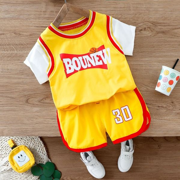 baby short-sleeved clothes for boys sports suit summer clothes two-piece suit little children's clothing 1-5 years kid sets, White
baby short-sleeved clothes for boys sports suit summer clothes two-piece suit little children's clothing 1-5 years kid sets, White