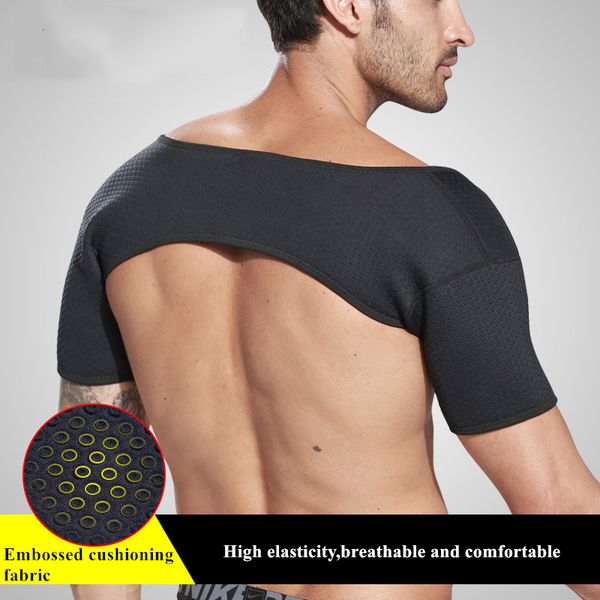 double shoulder support sports back shoulder brace protector strap breathable pad wrap belt band for pain relief gym, Black;blue
double shoulder support sports back shoulder brace protector strap breathable pad wrap belt band for pain relief gym, Black;blue