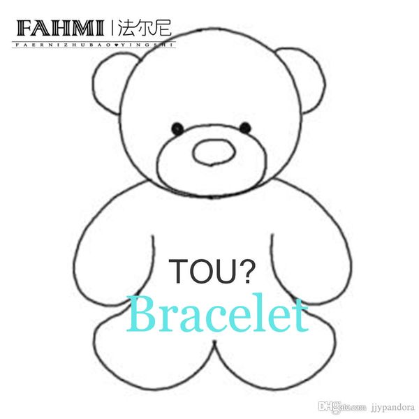 Фахми 100% стерлингового серебра 925 Cute Bear Браслет женский браслет способа Good ювелир
Фахми 100% стерлингового серебра 925 Cute Bear Браслет женский браслет способа Good ювелир