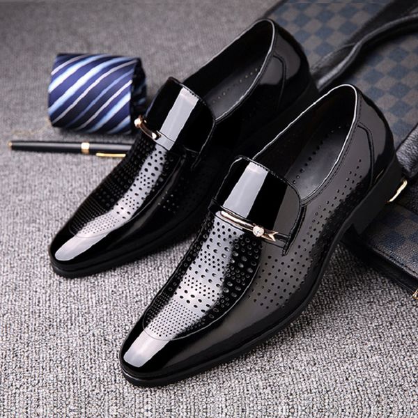 high-end evening dress shoes men wedding dress shoes formal zapatos leather men zapatos, Black
high-end evening dress shoes men wedding dress shoes formal zapatos leather men zapatos, Black