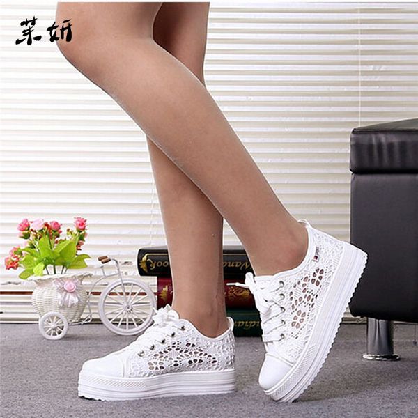 summer women shoes casual cutouts lace canvas shoes hollow floral breathable platform flat shoe white black 23-25.5cm
summer women shoes casual cutouts lace canvas shoes hollow floral breathable platform flat shoe white black 23-25.5cm