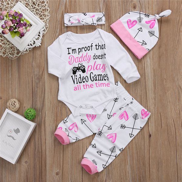 newborn infant baby bodysuit girls clothes set autumn long sleeve letter jumpsuit pants girl clothing cotton 4pcs outfit, White
newborn infant baby bodysuit girls clothes set autumn long sleeve letter jumpsuit pants girl clothing cotton 4pcs outfit, White
