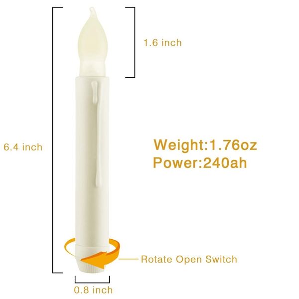 led 12 pcs flameless taper candles,battery operated fake taper candles,flickering window candle lights candles
led 12 pcs flameless taper candles,battery operated fake taper candles,flickering window candle lights candles