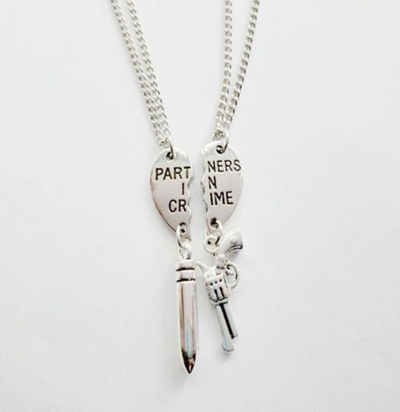 gift couple in friend broken heart necklace partners friendship crime pendant bullet sweapon necklace women jewelry bff gun sa sfvh
gift couple in friend broken heart necklace partners friendship crime pendant bullet sweapon necklace women jewelry bff gun sa sfvh