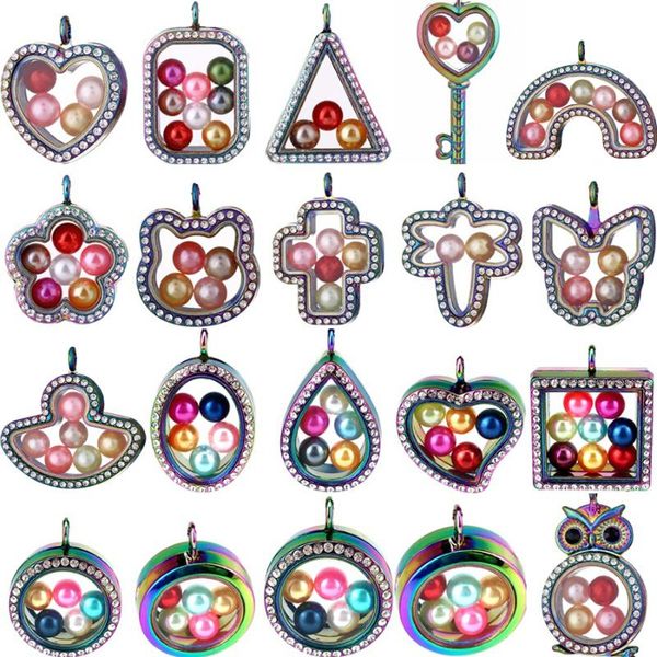 rainbow glass floating charms rhinestone locket pendant memory p magnetic lockets 20 styles to chose, Black
rainbow glass floating charms rhinestone locket pendant memory p magnetic lockets 20 styles to chose, Black